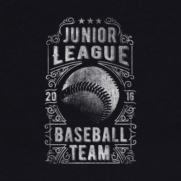 Vintage Junior Baseball by DesignedByFreaks